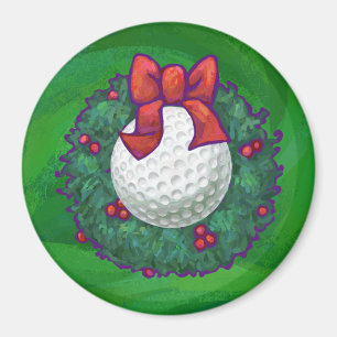 Golf Boll-julfransen på Grönten Magnet
