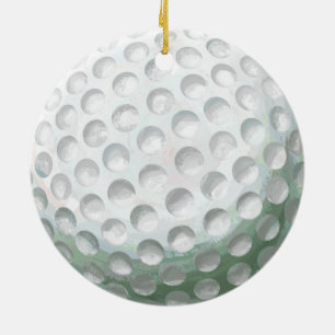 Golf Boll Julgransprydnad Keramik