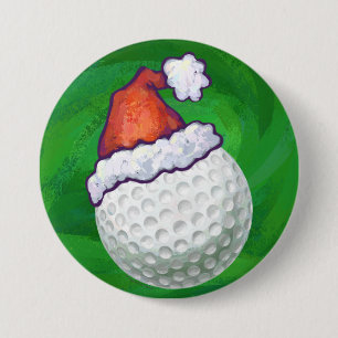Golf Boll julhatt Knapp