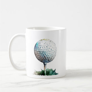 golf boll kaffemugg