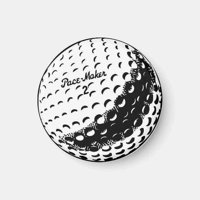 Golf Boll Magnet (Framsidan)