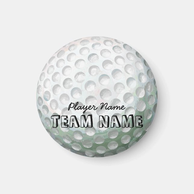 Golf Boll Magnet (Framsidan)