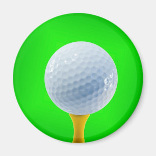 Golf boll magnet