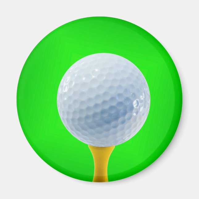 Golf boll magnet (Framsidan)