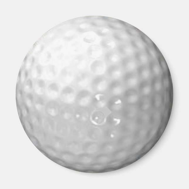 Golf Boll Magnet - Anpassningsbar (Framsidan)