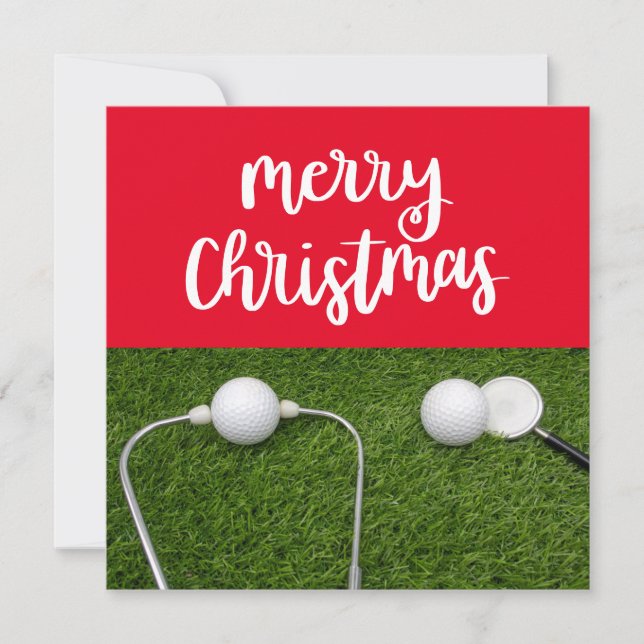 Golf boll med för Doktor Medicinsk golfjul (Framsida)