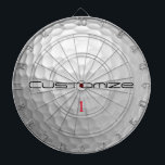 Golf Boll med Personlig Text och nummer Darttavla<br><div class="desc">Anpassa den här Golf Boll-bilden med text och nummer som du väljer. Unik design för avslappnadens golfer för professionellen i hjärtat. Klassskt och unikt,  det här kommer säkert att imponera på dina golfingkompisar vid nästa turnering.</div>