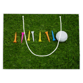 Golf boll med plansonering på grönt gräs golf