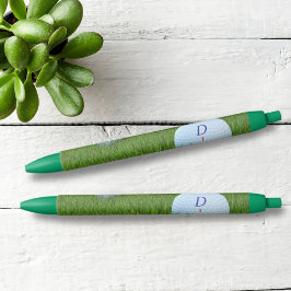 Golf Boll Monogram Golfer's Grönt Pen