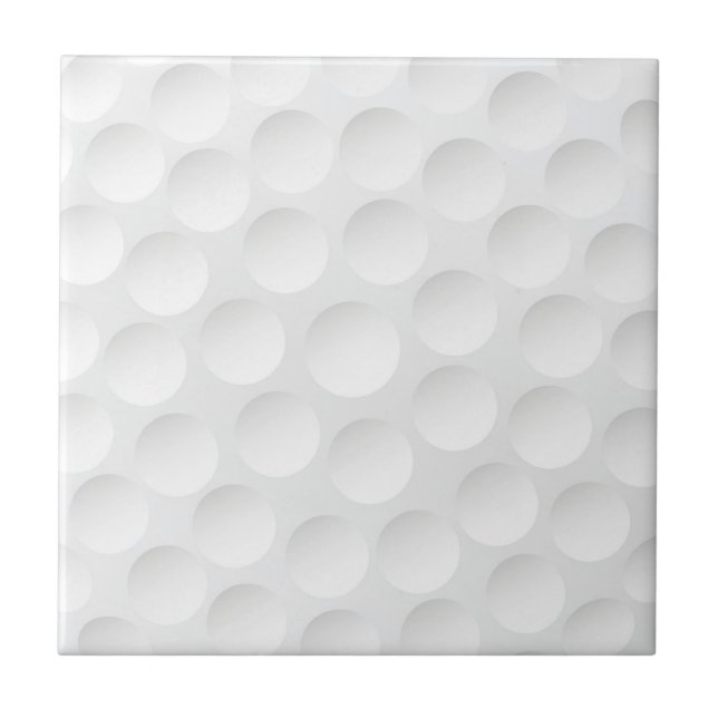 Golf Boll Mönster Kakelplatta (Framsidan)