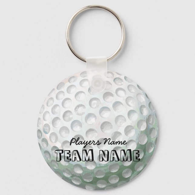 Golf Boll Nyckelring (Framsida)