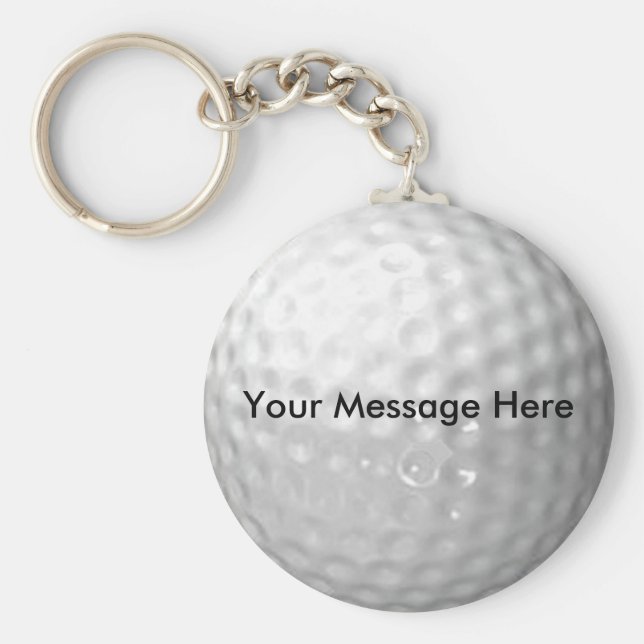 Golf Boll Nyckelring (Framsidan)