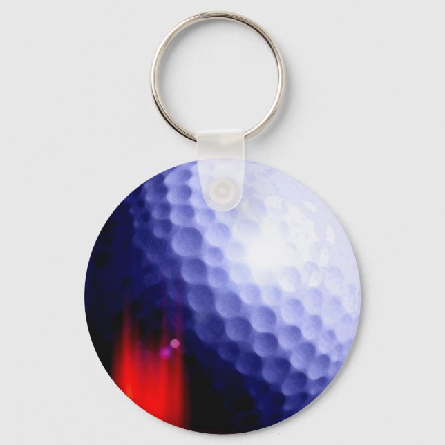 Golf Boll Nyckelringar (Framsida)