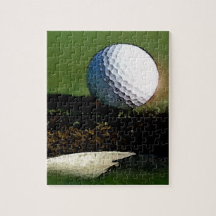 Golf Boll och Hål Pussel
