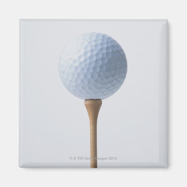 Golf Boll och Tee Magnet (Framsidan)
