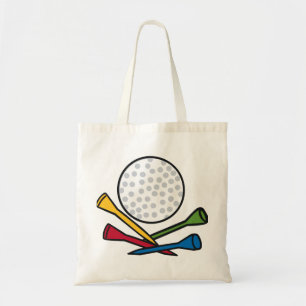 Golf Boll och Tees Tygkasse