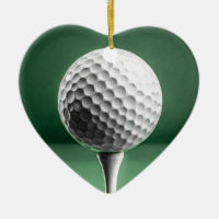 Golf Boll på Dekorationen Ceramic