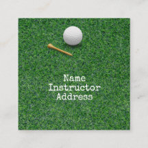 Golf Boll på grönt gräs