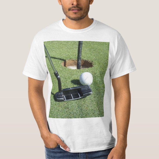 Golf Boll på Grönten Tröja (Framsida)