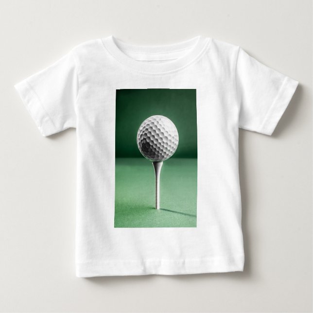 Golf Boll på Tee (Framsida)