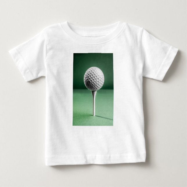 Golf Boll på Tee (Framsida)