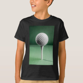 Golf Boll på Tee