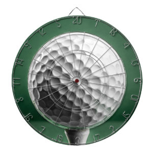 Golf Boll på Tee Darttavla