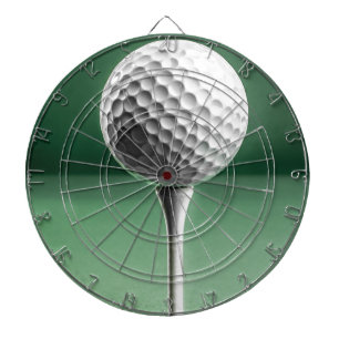 Golf Boll på Tee Darttavla