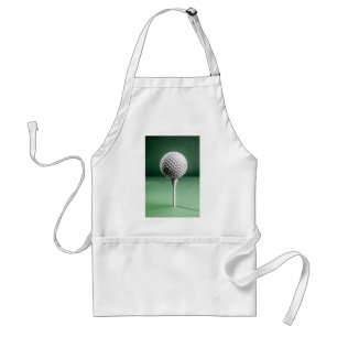 Golf Boll på Tee Förkläde