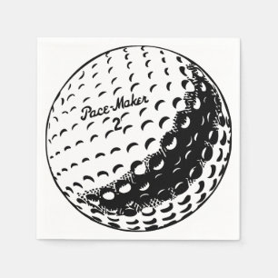 Golf Boll Pappersservett