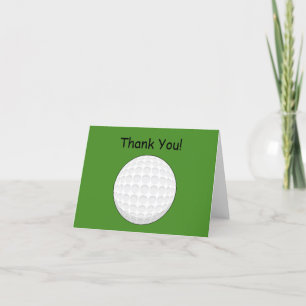 Golf Boll personalize Tack Kort