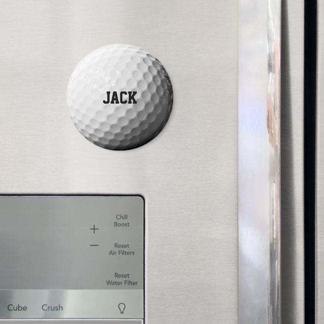 Golf Boll Personlig Magnet (In Situ (Fridge))