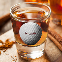 Golf Boll Personlig Shot Glass