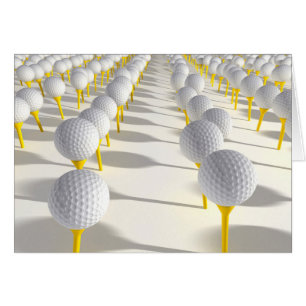 Golf Boll Plantation Hälsningskort