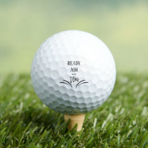 Golf Boll "Redo, Aim...Dire" Golfer Gift Funny