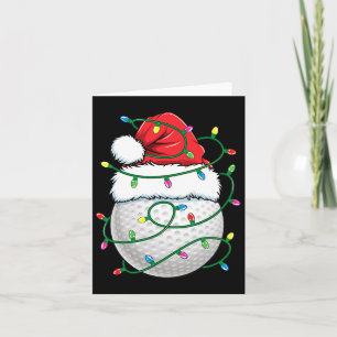 Golf Boll Santa Hat Manar: Jul - Golfning X Kort