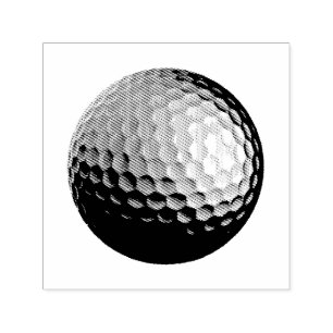 Golf Boll självbränande Frimärke Självfärgande Stämpel