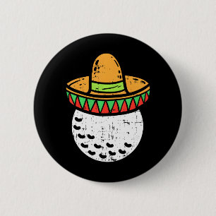 Golf Boll Sombrero Cinco De Mayo Mexican Golfer Knapp