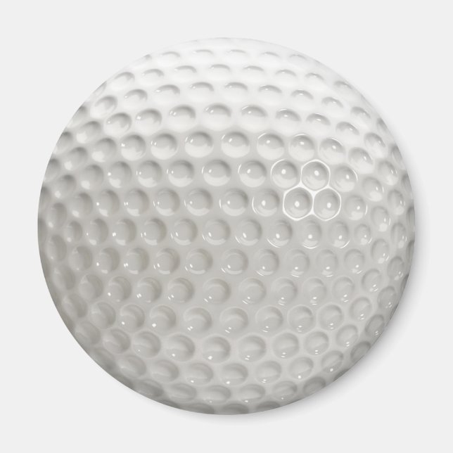 Golf Boll Sport Magnet (Framsidan)