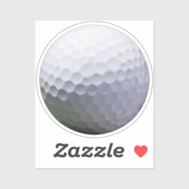 Golf Boll Sports Photograph Golfer Klistermärken