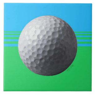 Golf Boll stor bricka Kakelplatta