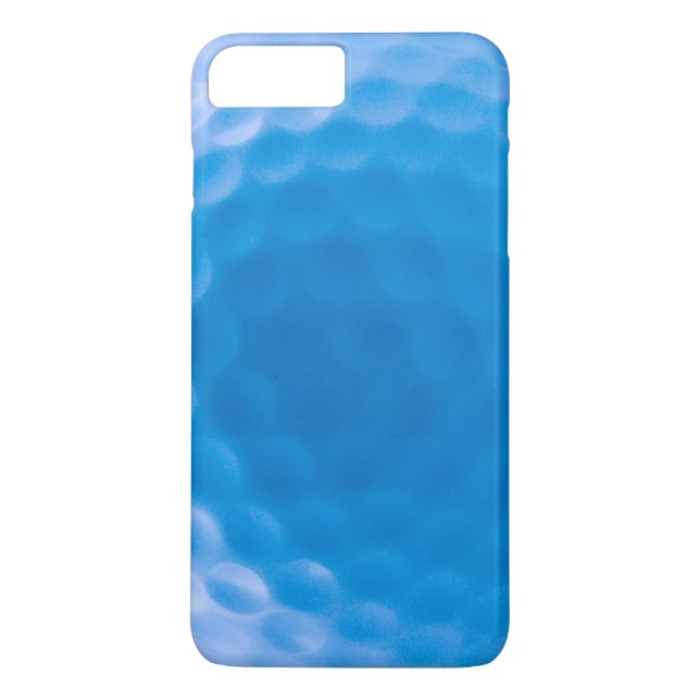 Golf Boll Struktur Dimples Arktiska blått Case-Mate iPhone Skal (Baksida)