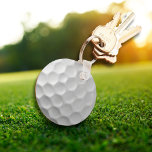Golf Boll Struktur Nyckelring<br><div class="desc">FYRA! Denna bild av Golf Boll Dimples är perfekt för varje Golf Älskare.</div>