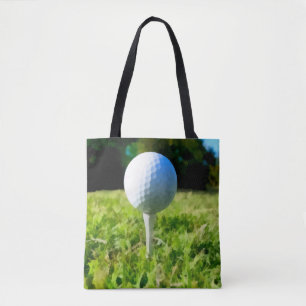 Golf boll tote-väska för golfträd tygkasse