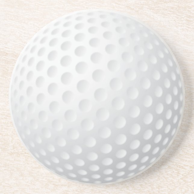 Golf Boll Underlägg Sandsten (Framsidan)