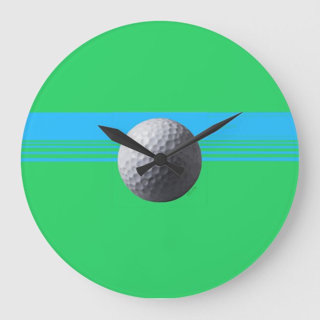 Golf Boll väggklocka (Framsida)