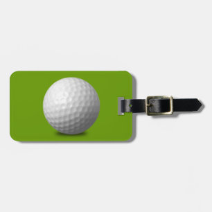 GOLF BOLL VECTOR ICON GRAPHICS grönts WHITE SPORE Bagagebricka