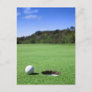 Golf Boll Vykort