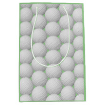 Golf Bollar Abstract Design Gift Bag