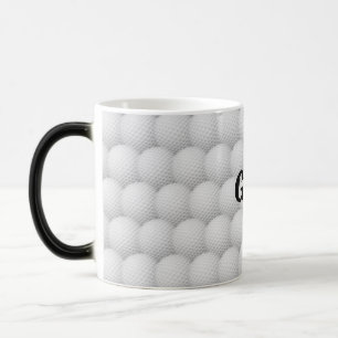 Golf Bollar Abstract Design Mugg
